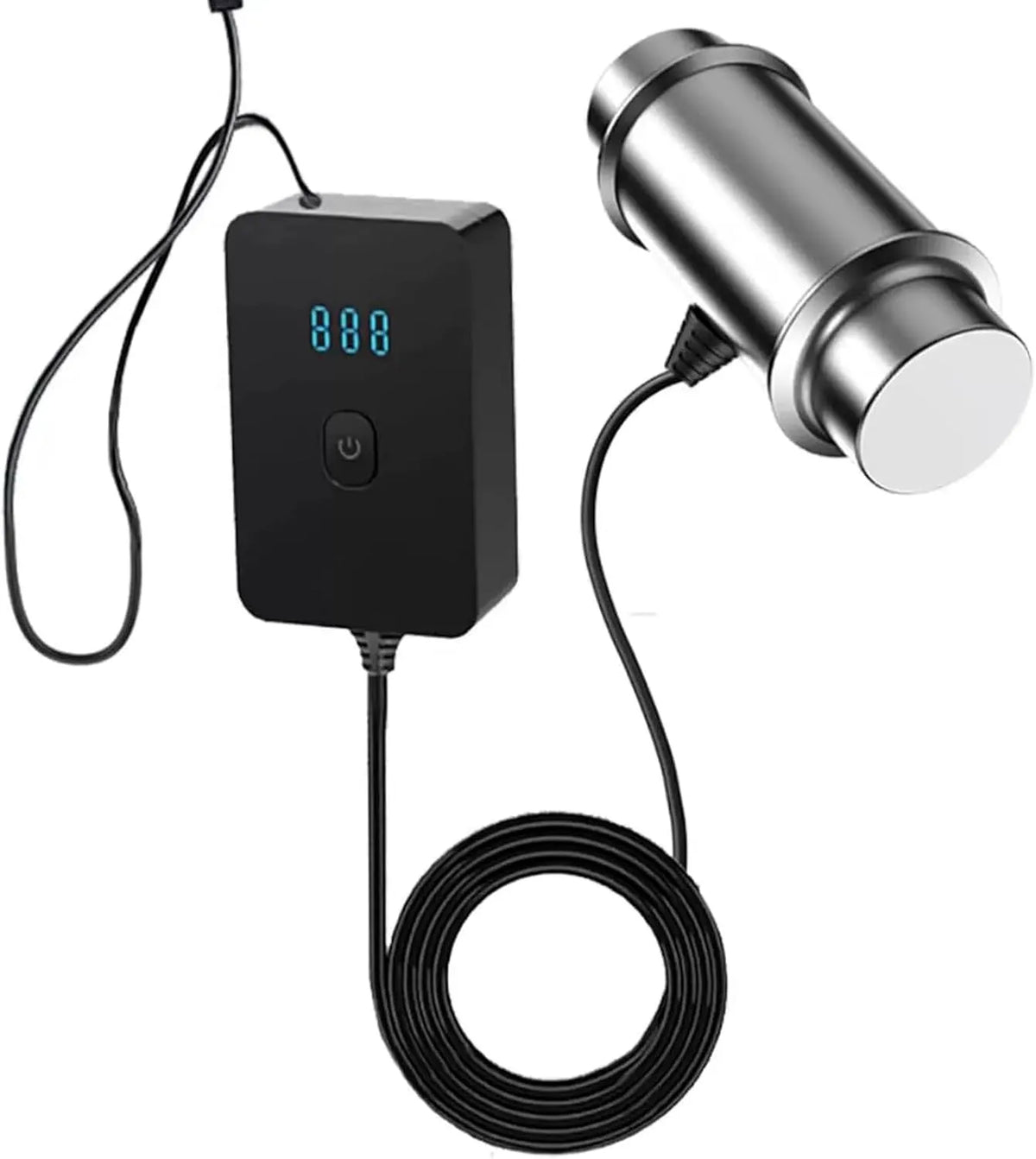 Ultrasoonreiniger met 5 minuten, timer, 120 W, 30 minuten en RVS