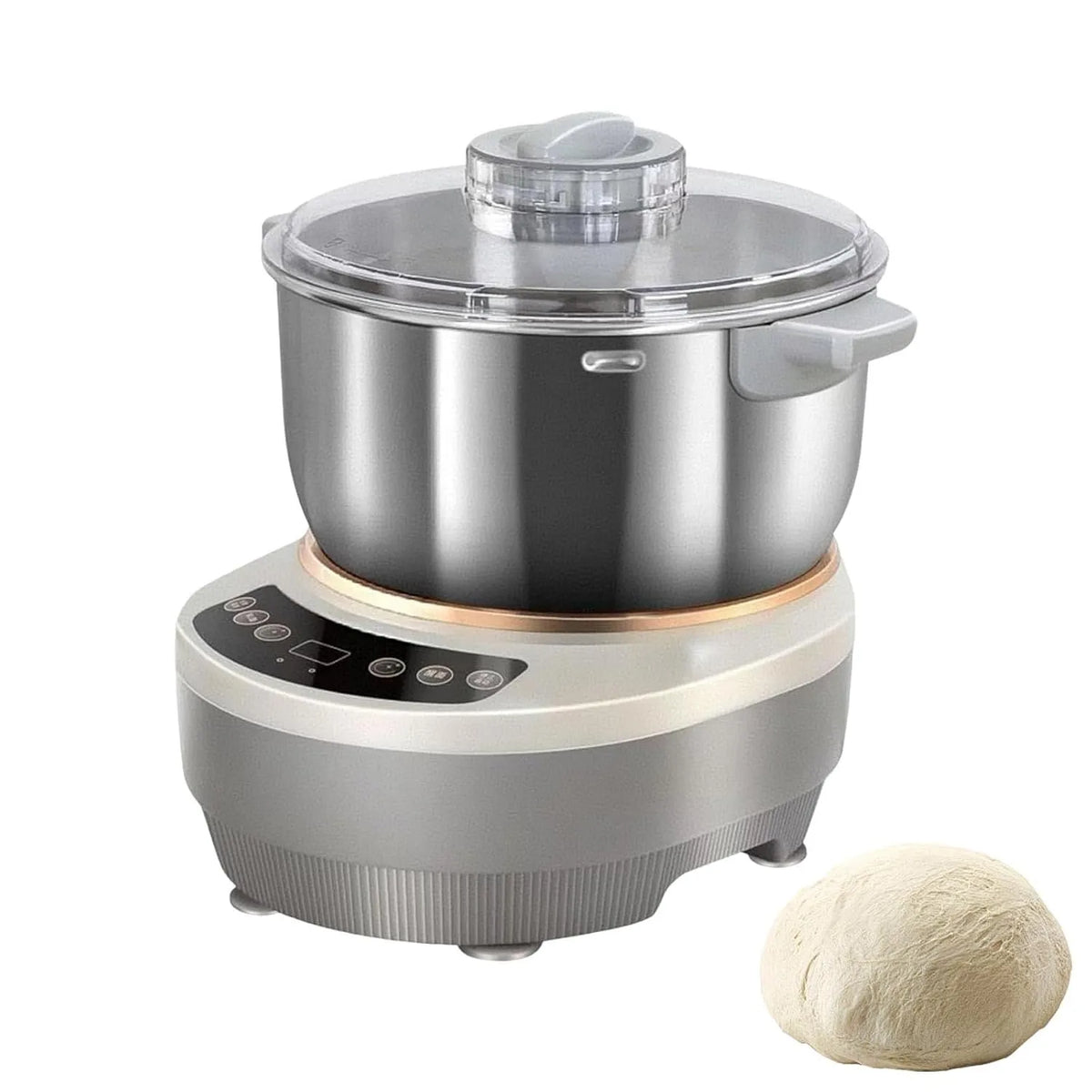 Robot met Keukenrobot Met Capaciteit 7L, Automatische Deegkneder 5L/7L Elektrische Deegmixer Voor Brood, Pizza En Pasta