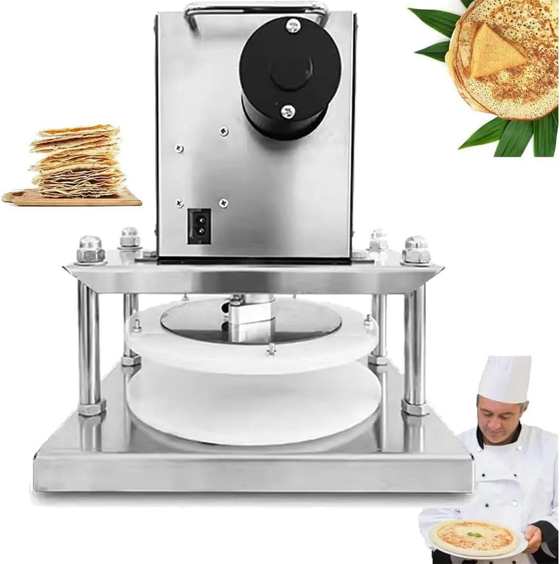 Press Make Machine, 8.6 inch, het drukken van pizza-handtaarten