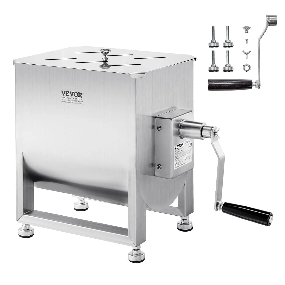 Machine BX-30 SUS201 met 60L, 340 x 272 x 340 mm, 13,4 inch en RVS