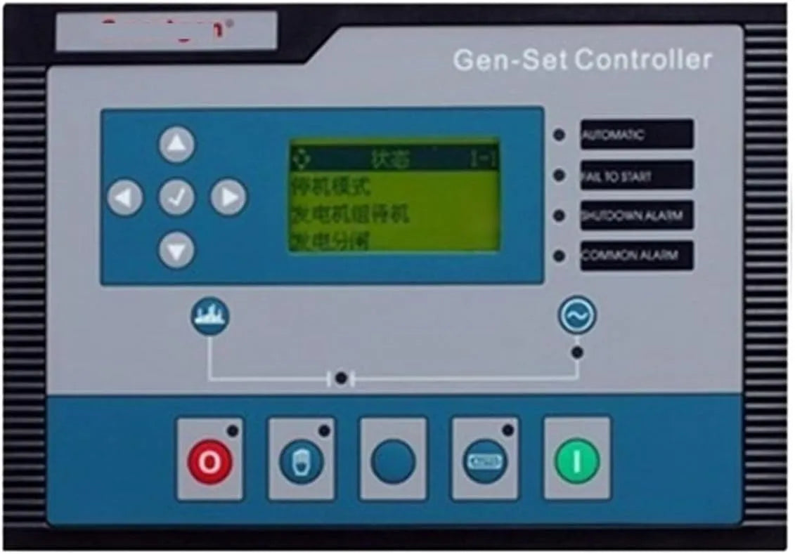 Generator, model HGM6510, 1 stks HGM6510 diesel generator controller, panel motor zelfstartende parallelle besturingsmodule HGM6510