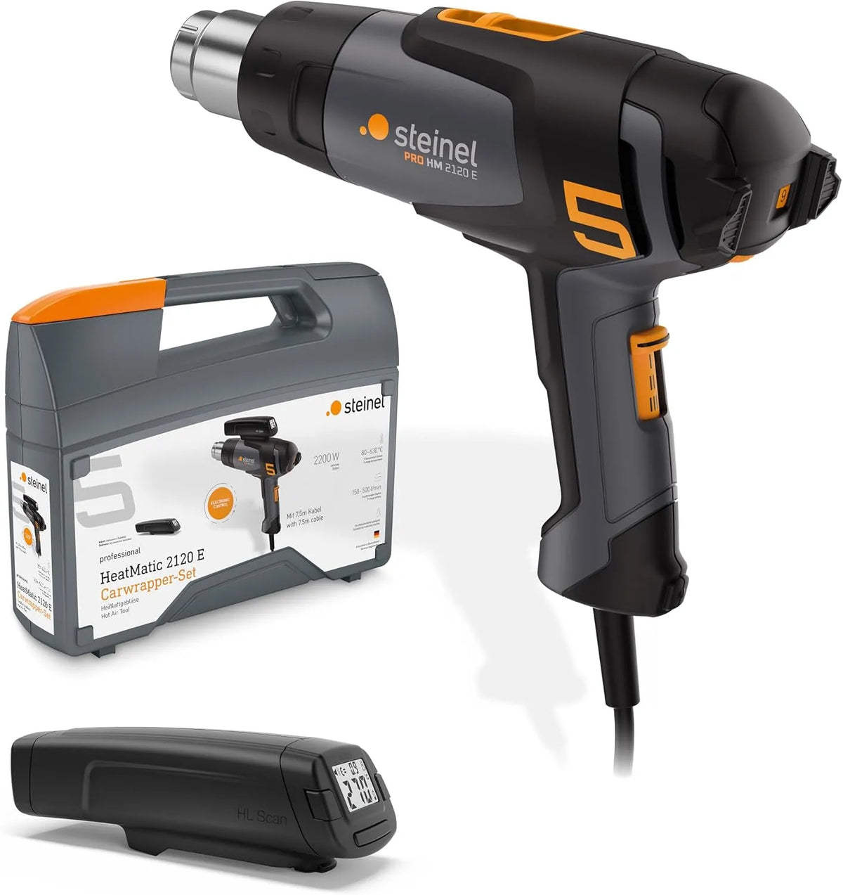 Heteluchtpistool, 2200 W, Steinel warmtepistool