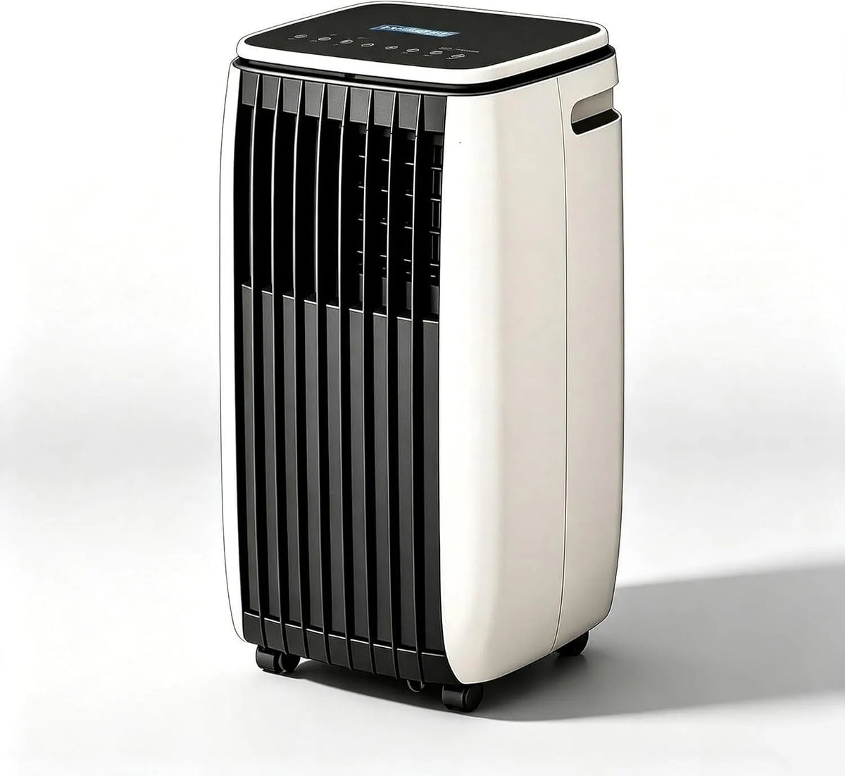 Mobiele airconditioner, 14000 BTU, 2-in-1, C+Hot & Cold 12000 BTU, Compacte Airconditioner voor Woonkamer