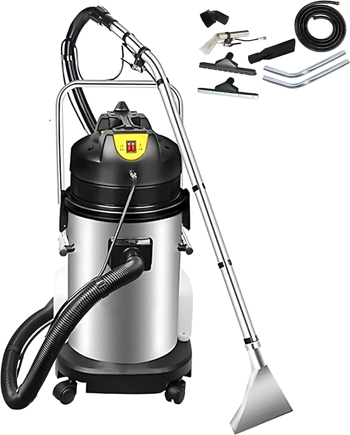 Machine, 40L, 3-in-1, Sproei-extractiemachine voor tapijt en vloeren nat/droog