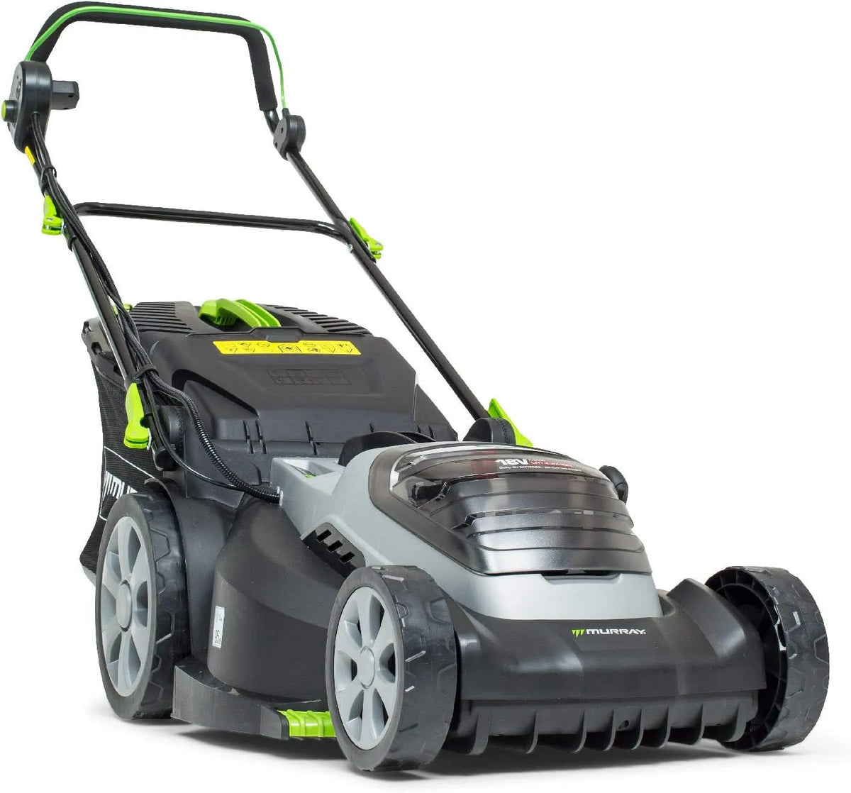 Grasmaaier X18 IQ18WM44 met 36 V, 44 Cm, 5 Ah, draadloze werking en geluidsarme werking