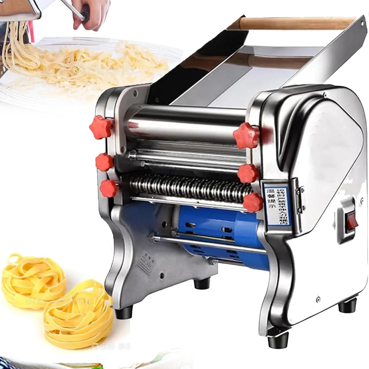 Machine, 550 W, noedelbreedte 16/18/20CM, noedels/knoedelhuid/spaghetti/ravioli