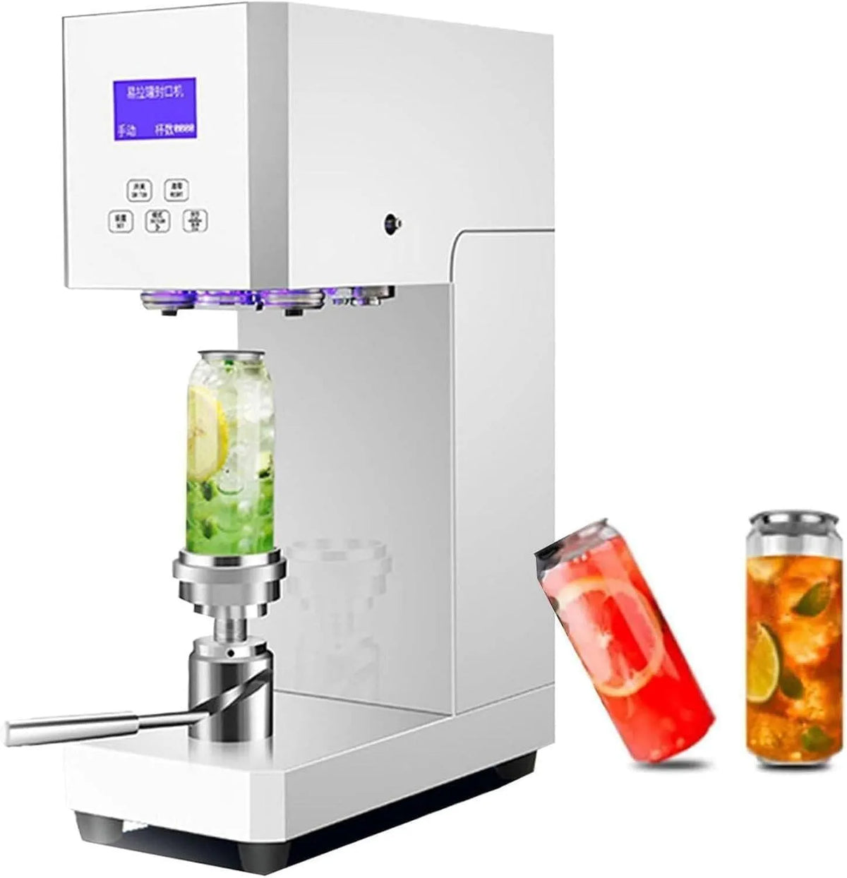 Cup Sealer Machine, 370 W, 5,5 cm Diameter, 4.5'-6.7' Hoogte