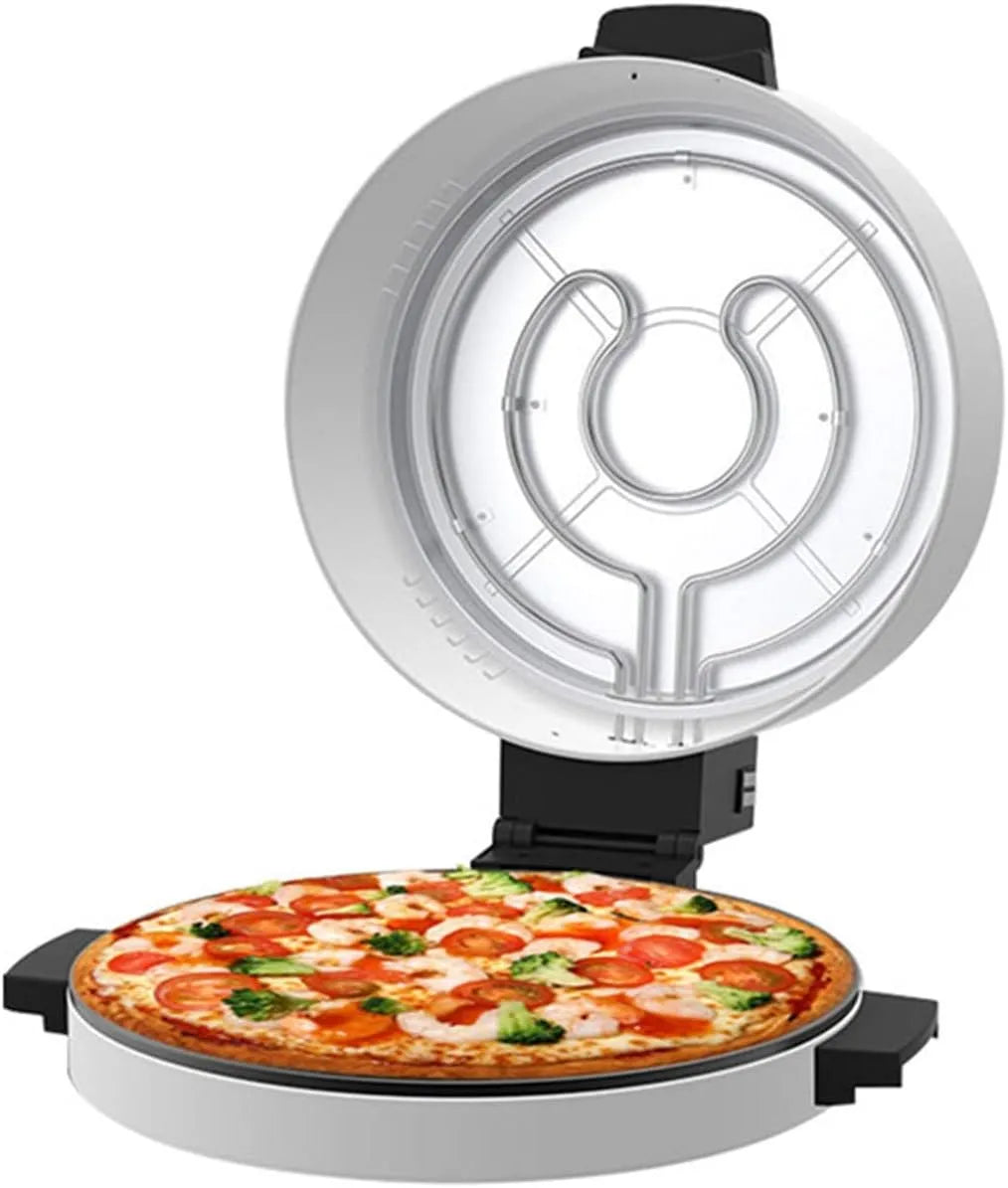 Inbouwoven met Elektrische Pizza Oven Aanrechtblad, 12'' Bakvormen Voor Steak Machine Brood Bakken, Non-stick Pizza Maker Machine Voor Thuis