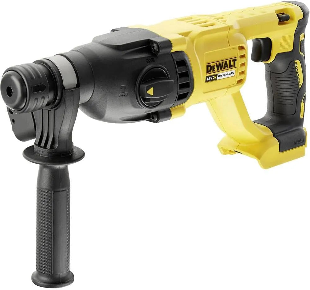 DeWalt DCH133NT SDS-plus XR Accu-combihamer met pneumatische hamerwerk en borstelloze motor voor diverse boortoepassingen en lichte