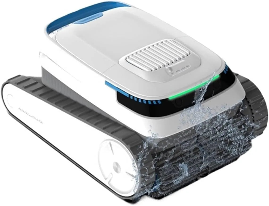 Zwembadrobot, 120 min. looptijd, Zwembadreinigingsrobot, muurklimmen