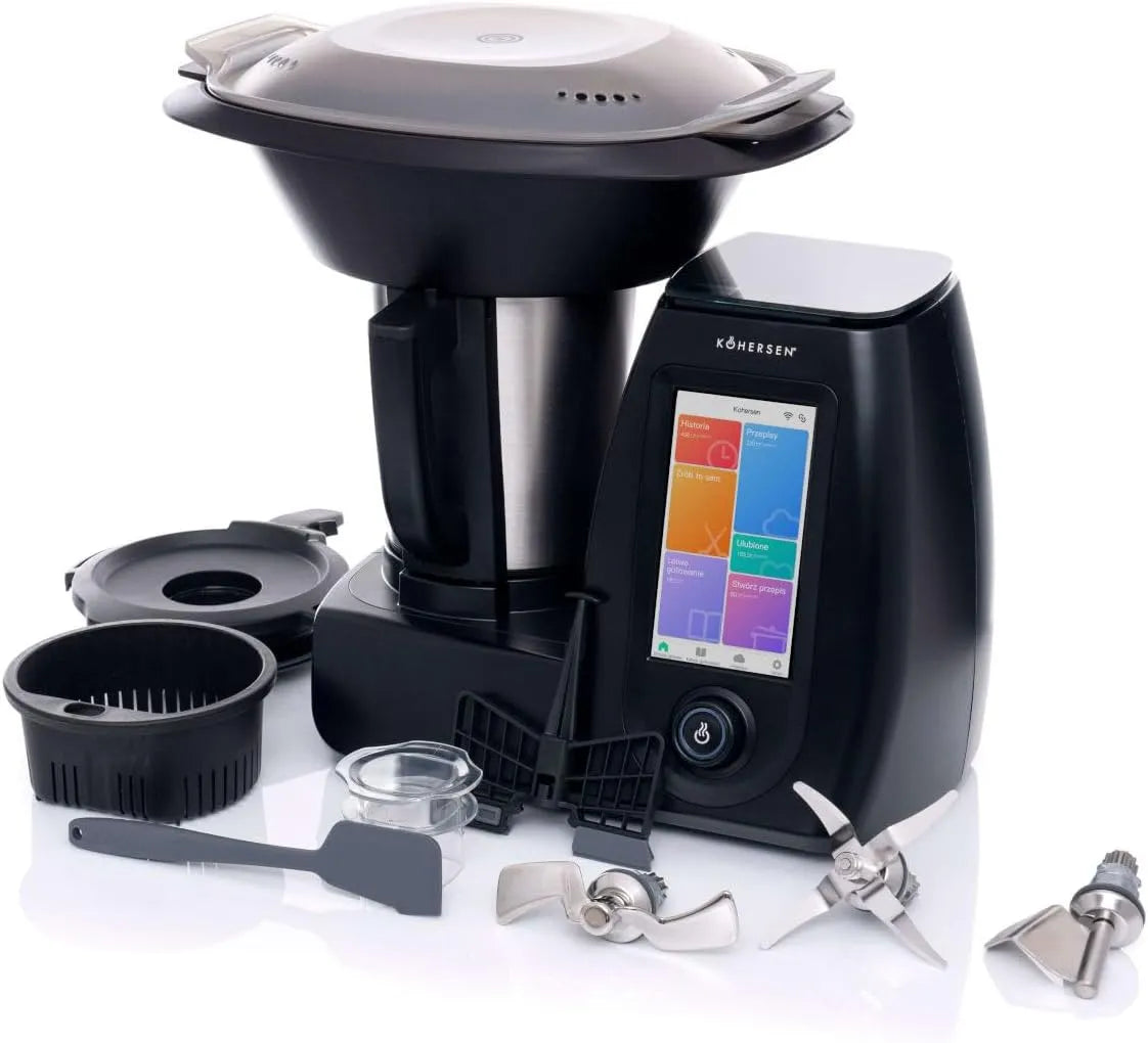 Robot CY021 met 2000 W, 3,3 l, aanraakbediening en zwart