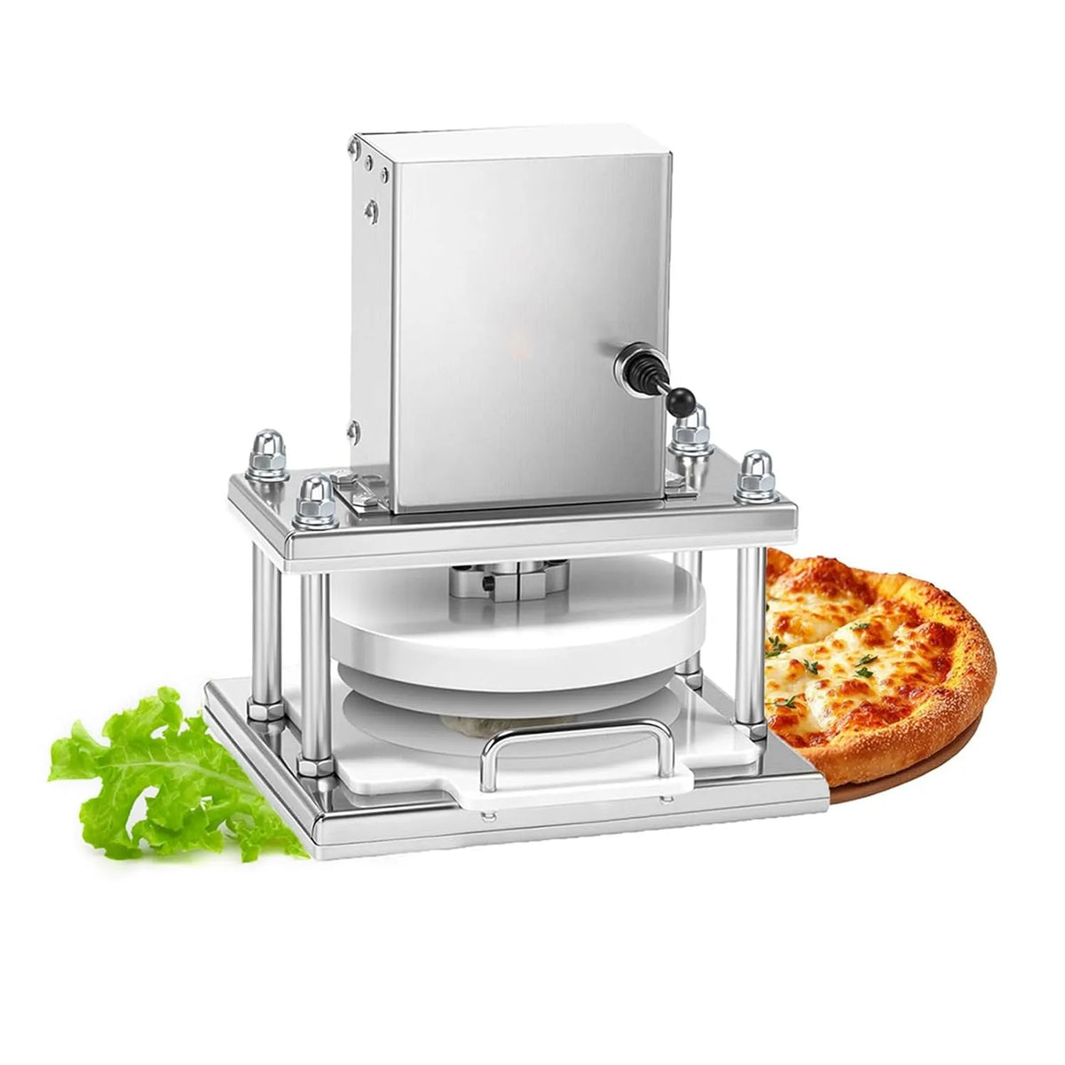Versterkt Chassis-Deegroller Machine, 110 W, 7kg, Versterkt Chassis-Deegroller Behuizing-22cm