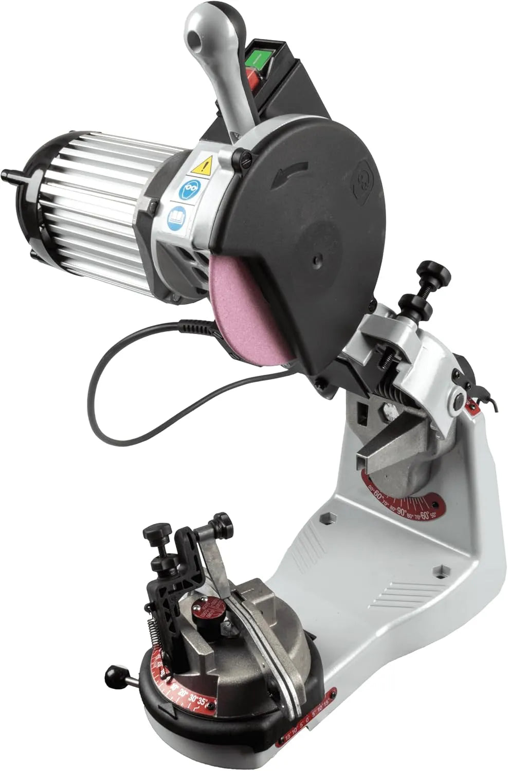 Haakse slijper met 200 W, 230 V, 3,0 mm, 2950 RPM, 145 mm en 22 mm