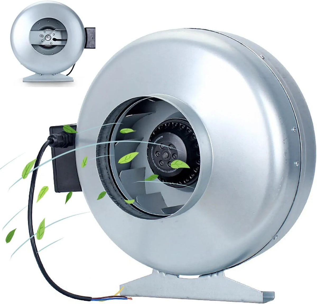 Afzuigkap met 750-1568 m3/H, 160-315 mm, 125 W, 150 W, 165 W, 235 W, geluidsarme werking en gerichte luchtcirculatie