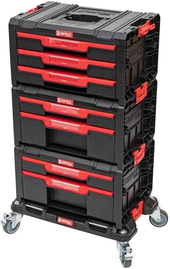 Technic QBRICK PRO modulaire gereedschapskist met 322 mm, 171 mm en zwart