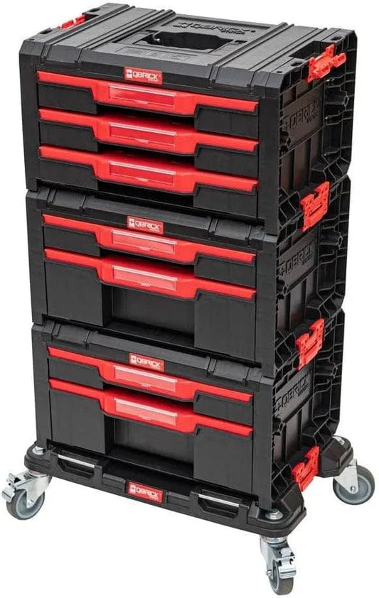 Technic QBRICK PRO modulaire gereedschapskist met 322 mm, 171 mm en zwart