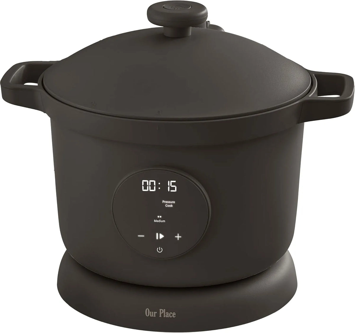 Slowcooker, Our Place Dream Cooker Multicooker van 6 liter, Snelkoken, schroeien en bakken, Handsfree stoomontgrendeling, 4 veelzijdige modi, Langzaam