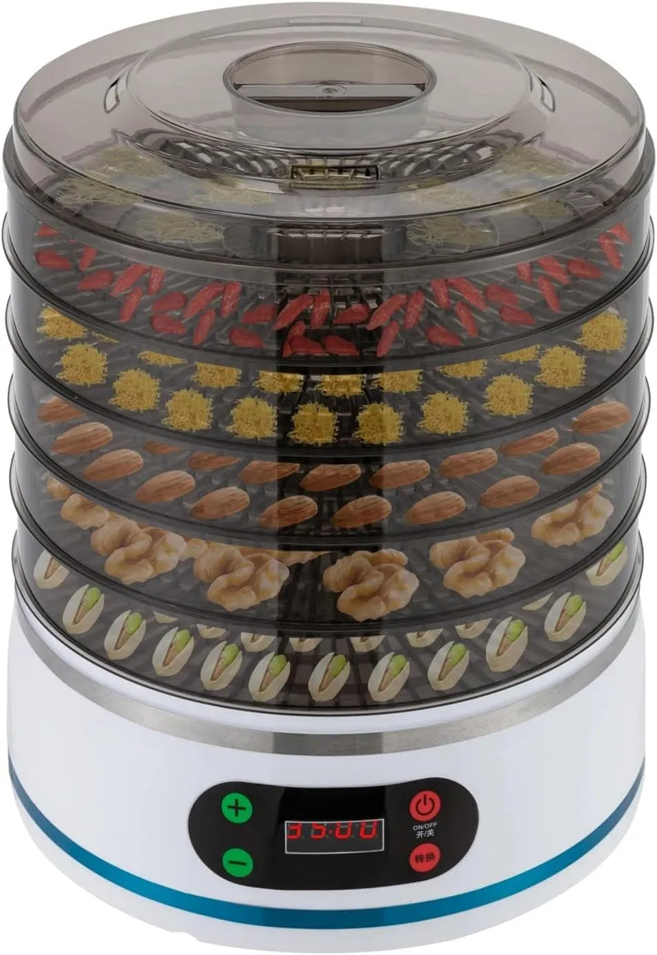 Droger, 28 x 32cm, 31 x 31 x 27cm, Specificatie Materiaal: PP, PS Vorm: Rond