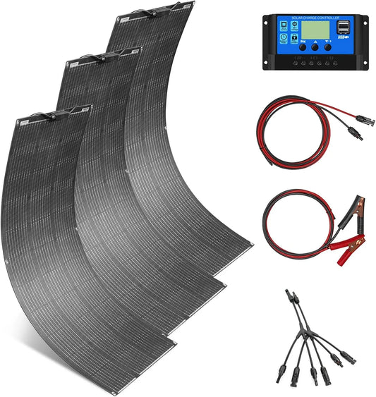 Zonnepaneel, 100 W, 300 W, 30A zonnecontroller voor off-grid systeem/eilandsysteem/balkon