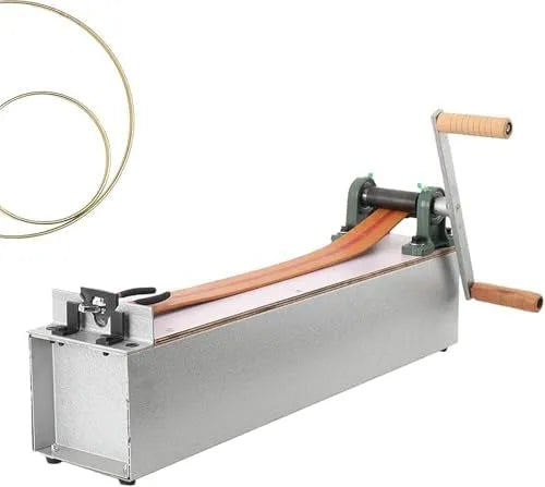 Handmatige machine met 80 x 17,5 x 17 cm, 85 x 20 x 20 cm en 1-2 cm