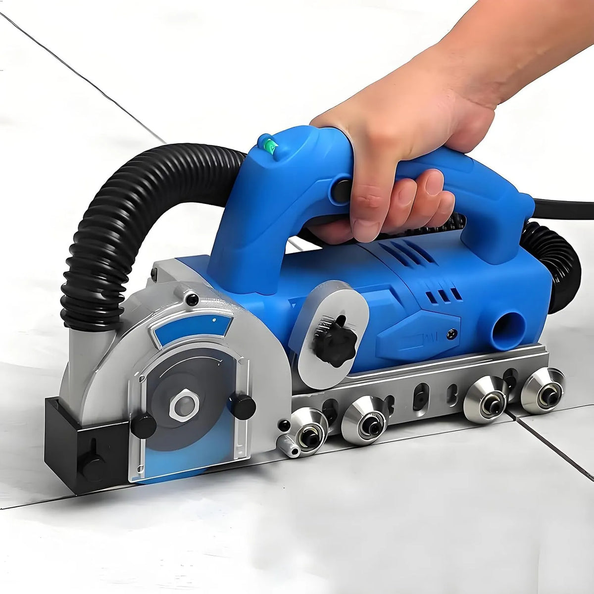 Stofzuiger met 9000PRM gezamenlijke reinigingsmachine met instelbare diepte, stofzak en zaagblad voor vloer- en wandreiniging, 1200 W