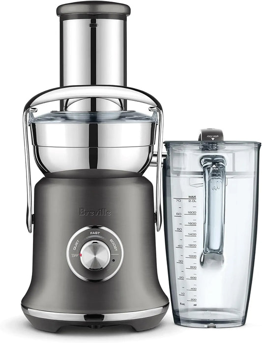 Koelkast, BJE830BST, 280 ml, zwart RVS