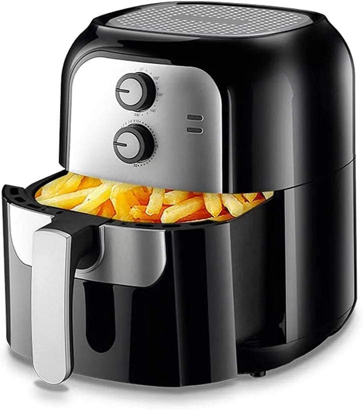 Airfryer, geïntegreerde voering is gemakkelijk schoon, 360 graden luchtcirculatie