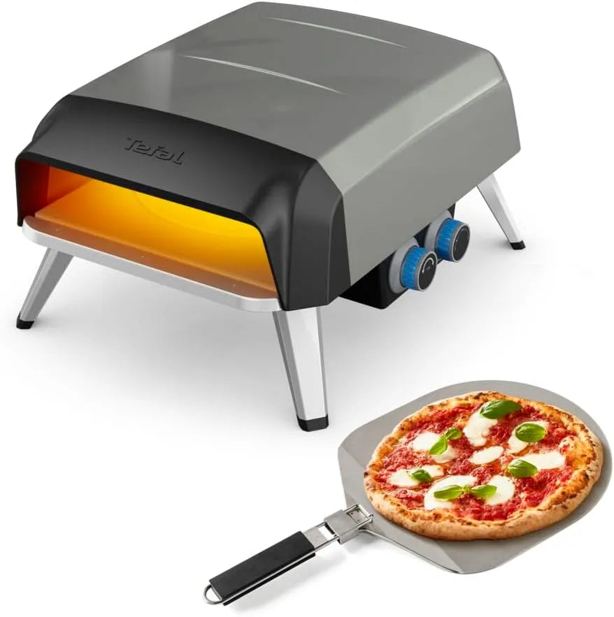 Tefal Pizza Pronto gaspizzaoven voor buitengebruik met 400 °C en 90 seconden