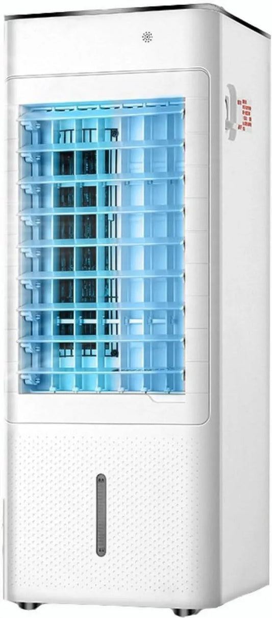 Mobiele airconditioner en Luchtkoeler met 7L, 4-in-1, 3 snelheden, 7.000 BTU, 6.300 BTU, aanraakbediening, afstandsbediening en geluidsarme werking