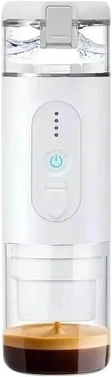 Espressomachine, 7500mAh, 20 bar elektrische capsule-espressomachine voor buitenreizen Thuis, voor RV, Draagbaar koffiezetapparaat, Hikin