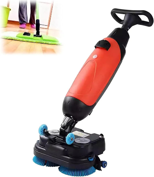 Vloerschrobmachine met 17 inch, 43cm, 2-3 uur, geluidsarme werking en dubbel tanksysteem