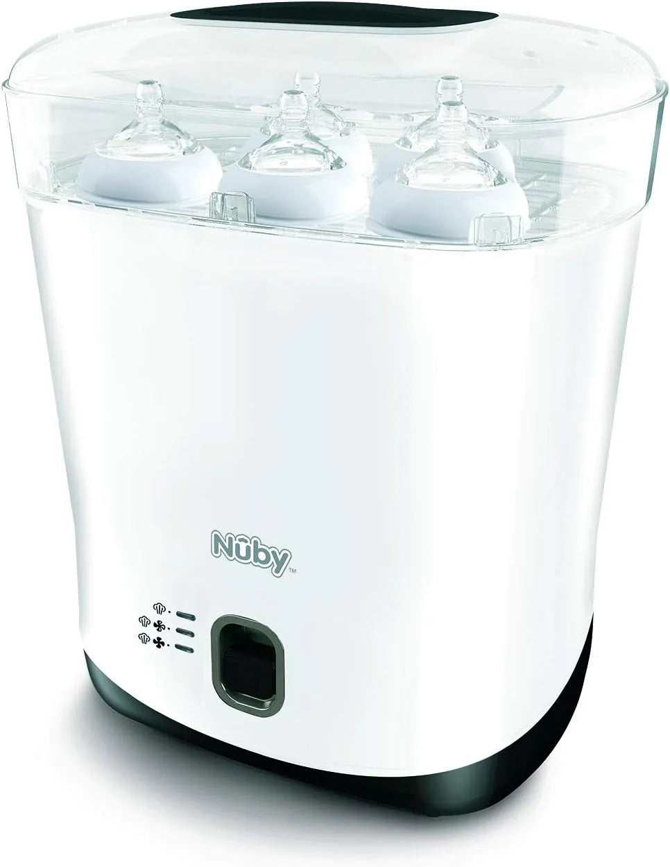 Stoomsterilisator, 99,9% van de, wit, elektrische stoomsterilisator, Nuby Sterilisator