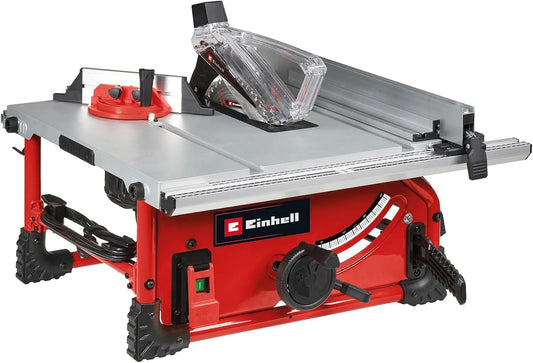 Einhell, zaag, 540 x 505 mm, voor bouwplaats en werkplaats, de extra stabiele parallelaanslag