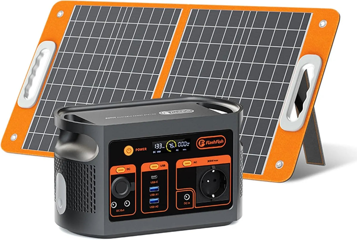 Draagbaar powerstation, E103, 60 W, 300 W, 179 Wh, de betrouwbare energieoplossing voor kamperen