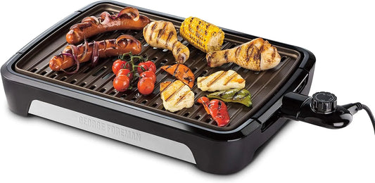 Barbecue, Instelbaar 25850-56, Rookloze Grill, Minder Geur, Vaatwasserbestendig, Vet Opvangbakje