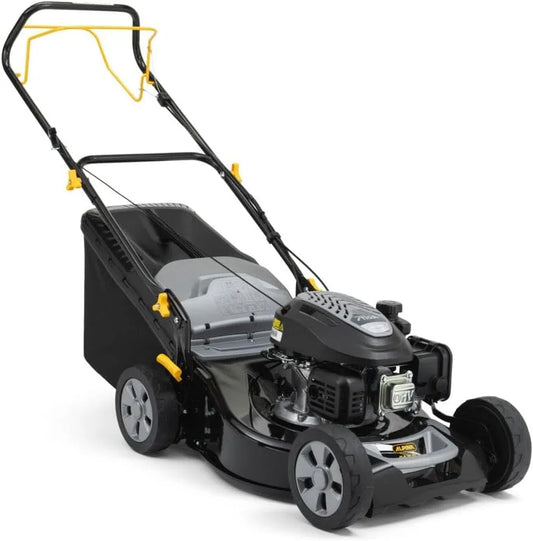 Grasmaaier met Alpina Benzine-Grasmaaier Al5 46 Sa, De 46 cm grote Alpina AL5 46 SA
