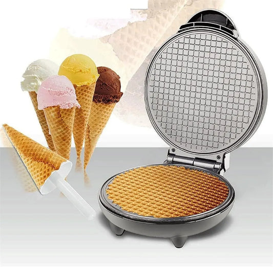 Inbouwoven met 50Hz, 1200 W, 25 cm en regelbare thermostaat, Elektrische Krokante Loempia Maker Omelet Sandwich