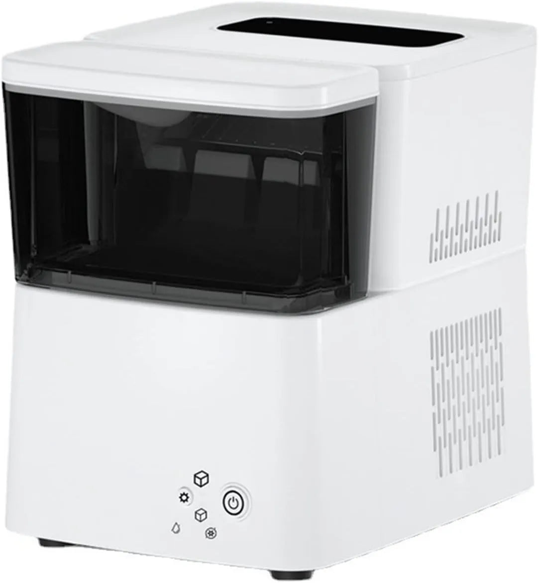 Machine met 6-9 minuten, 1 uur en waterreservoir, IJsblokjesmaker