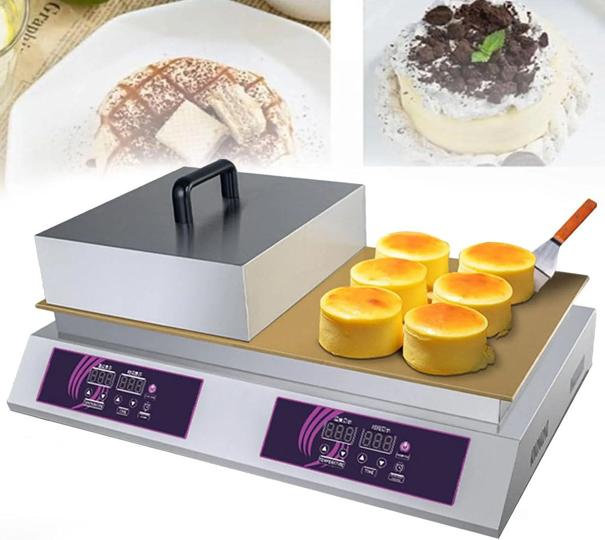 Machine, 2600 W, 0-260°C, Elektrische pannenkoekenmaker, thuis keuken restaurant bakkerij