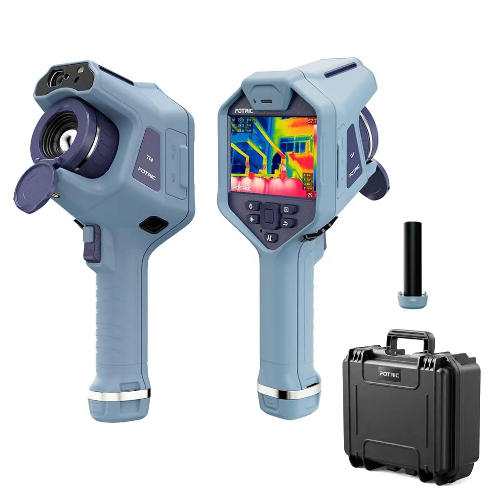 Camera, x240, 20 tot 650 °C, TurboFocus, FOTRIC Ti4 thermische beeldcamera