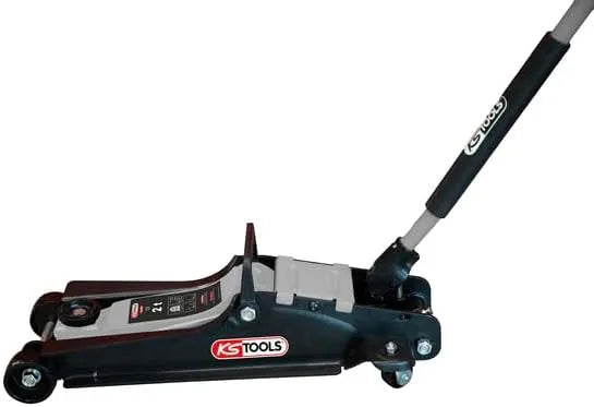 Schaarkrik met autokrik 2t, hydraulische krik, 161.0363F, KS Tools en stalen krik
