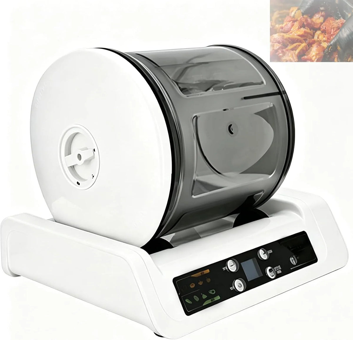 Machine met 33 x 24 x 25 cm, 220V, 4 W, geluidsarme werking en transparant