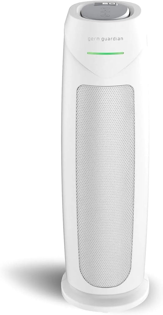HEPA-filter, GermGuardian thuis AC4880W, HEPA Pure Filter, Covers 743 m2, wit AC4880W, GermGuardian thuis Luchtreinigers, UV-C-licht