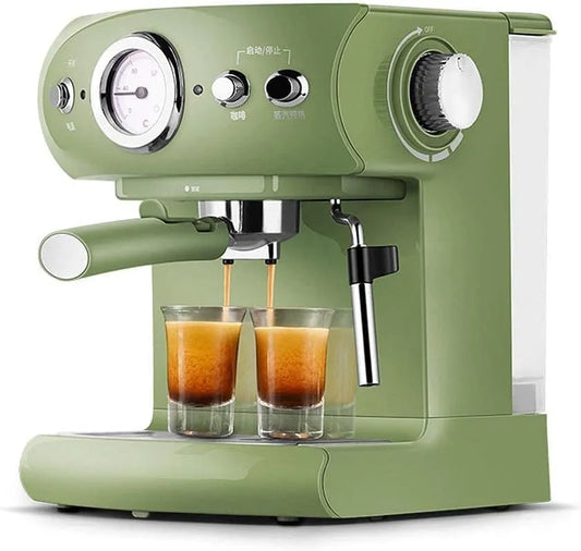 Espressomachine, huishoudelijke en commerciële espressopomp Sterke stoomschuim, Melk Stoomtype Koffiekruiden Interesting