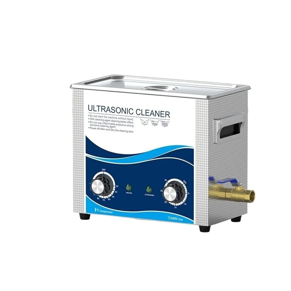 Ultrasoonreiniger, Ultrasone reiniger, 22L, verwarmingsring voor auto-onderdelen