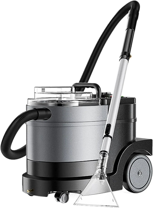 Wasmachine, 800 W, met 10 cm handborstel, 8L schoon/14L vuilwatertank, 4 m slang, voor tapijten
