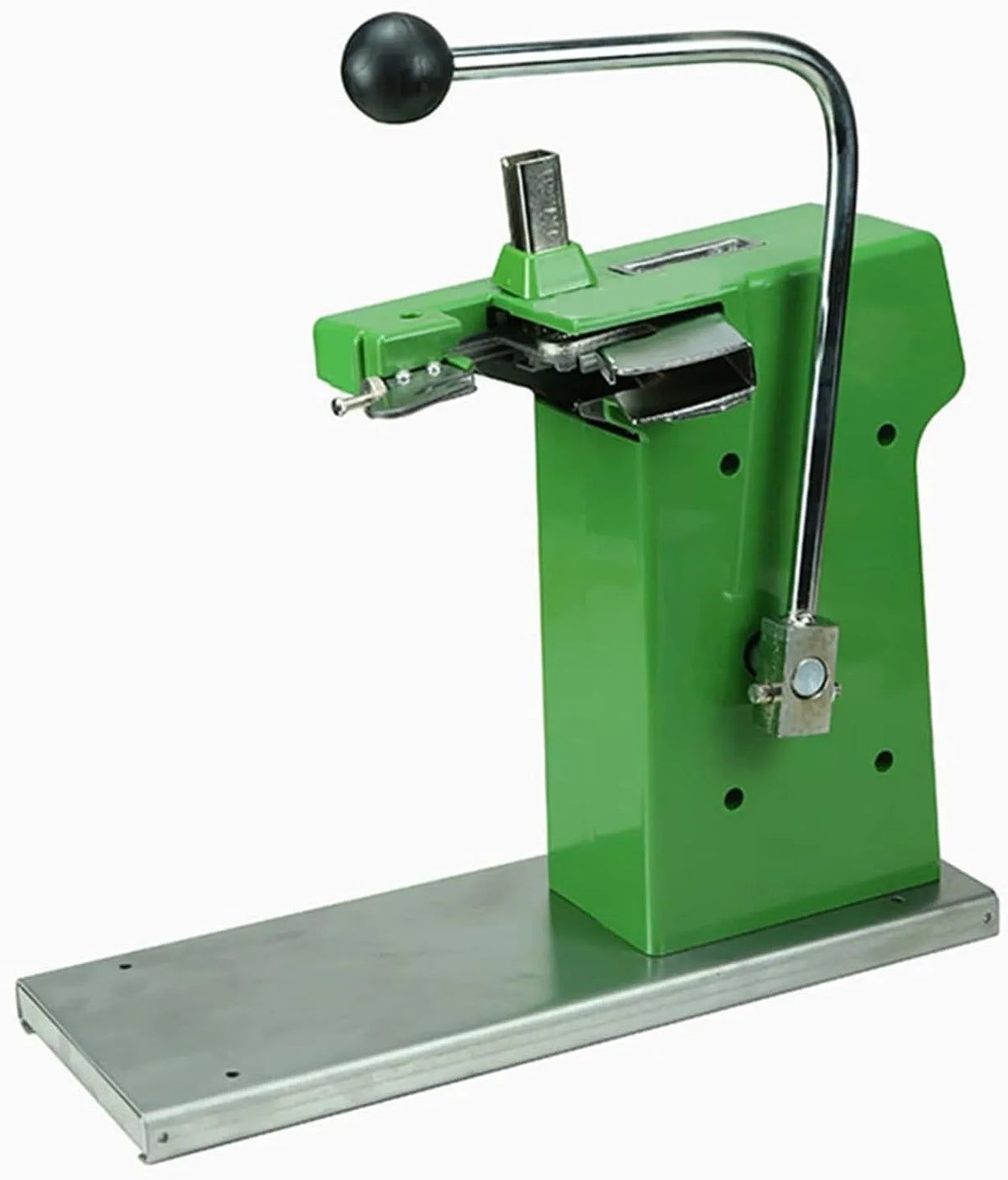 Zak Verzegelende Machine met 390 x 140 x 760 mm, 2-3 cm, RVS, zilver en groen