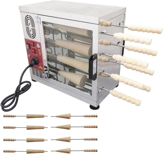 Inbouwoven, voor Restaurant Thuis Keuken Snackbar,8sticks, Cake Pop Roller Machine, Ice Cream Cone Grill Maker