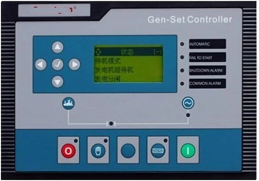 Generator, model HGM6510, 1 stks HGM6510 diesel generator controller, panel motor zelfstartende parallelle besturingsmodule HGM6510