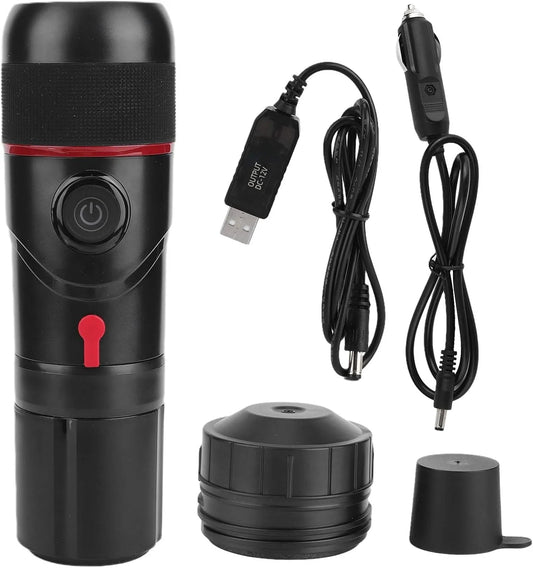 Espressomachine, Koffiezetapparaat voor Outdoor Thuis Auto Reizen USB